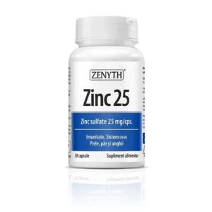 Zinc 25 mg 30 cp Zenyth