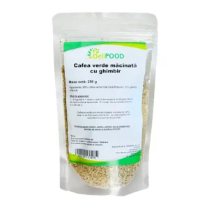 Cafea verde macinata cu ghimbir 250 g DeliFOOD