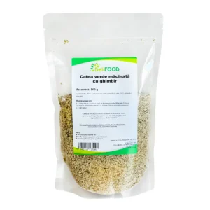Cafea verde macinata cu ghimbir 500 g DeliFOOD