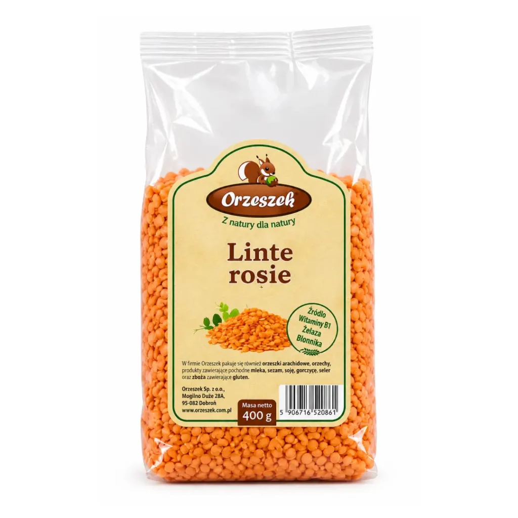 Linte rosie 400g Orzeszek