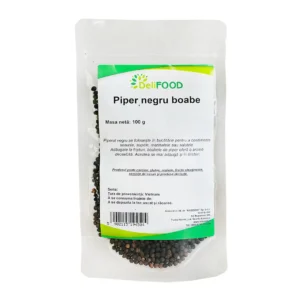 Piper negru boabe 100 g DeliFOOD