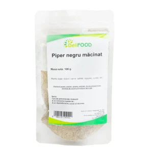Piper negru macinat 100 g DeliFOOD