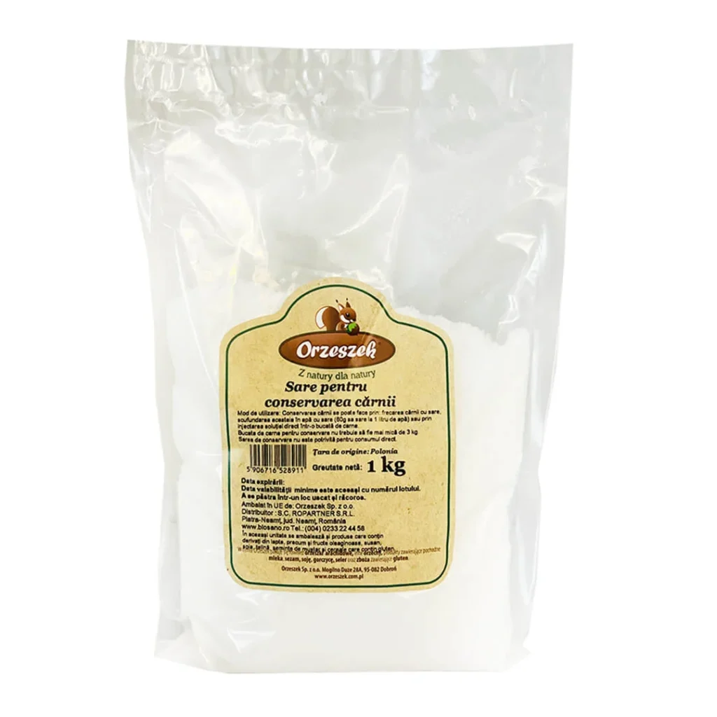 Sare pentru conservarea carnii 1kg Orzeszek