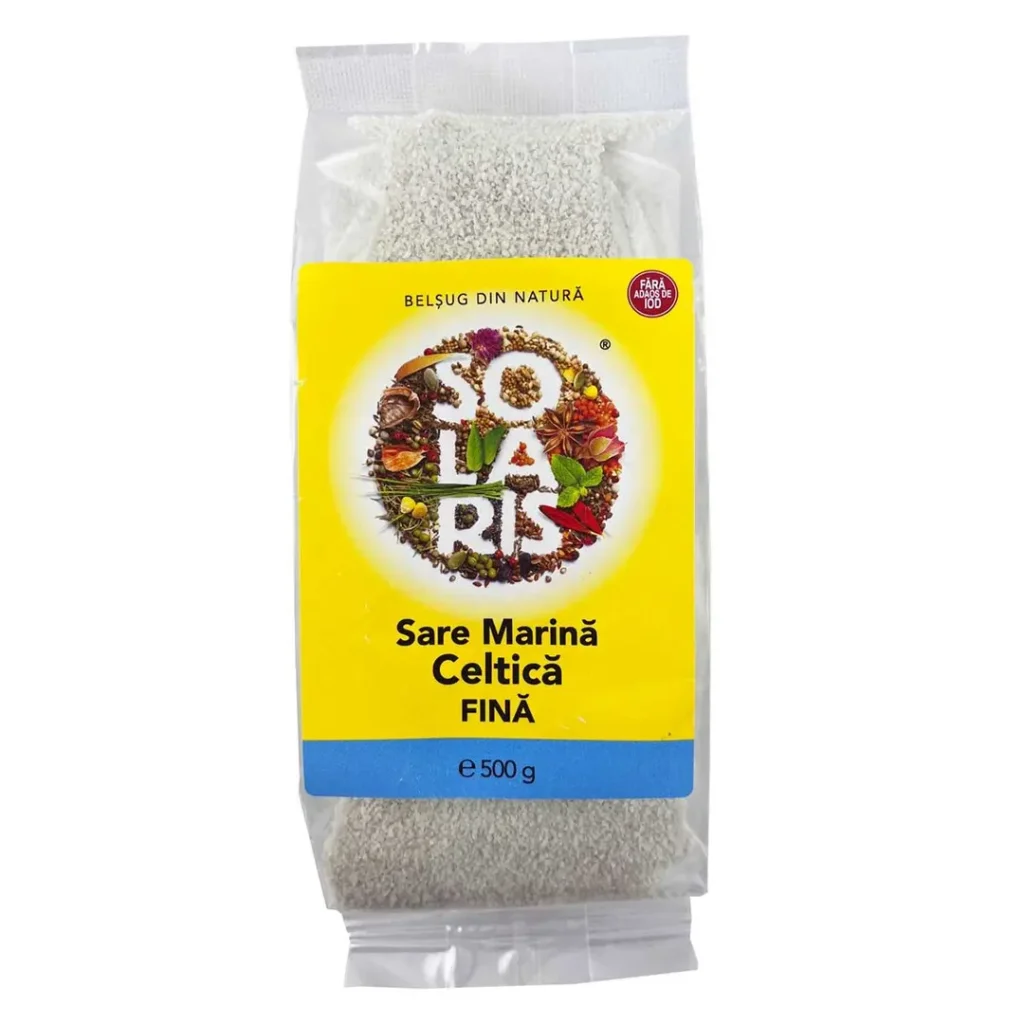 Sare marina fina Celtica 500g Solaris