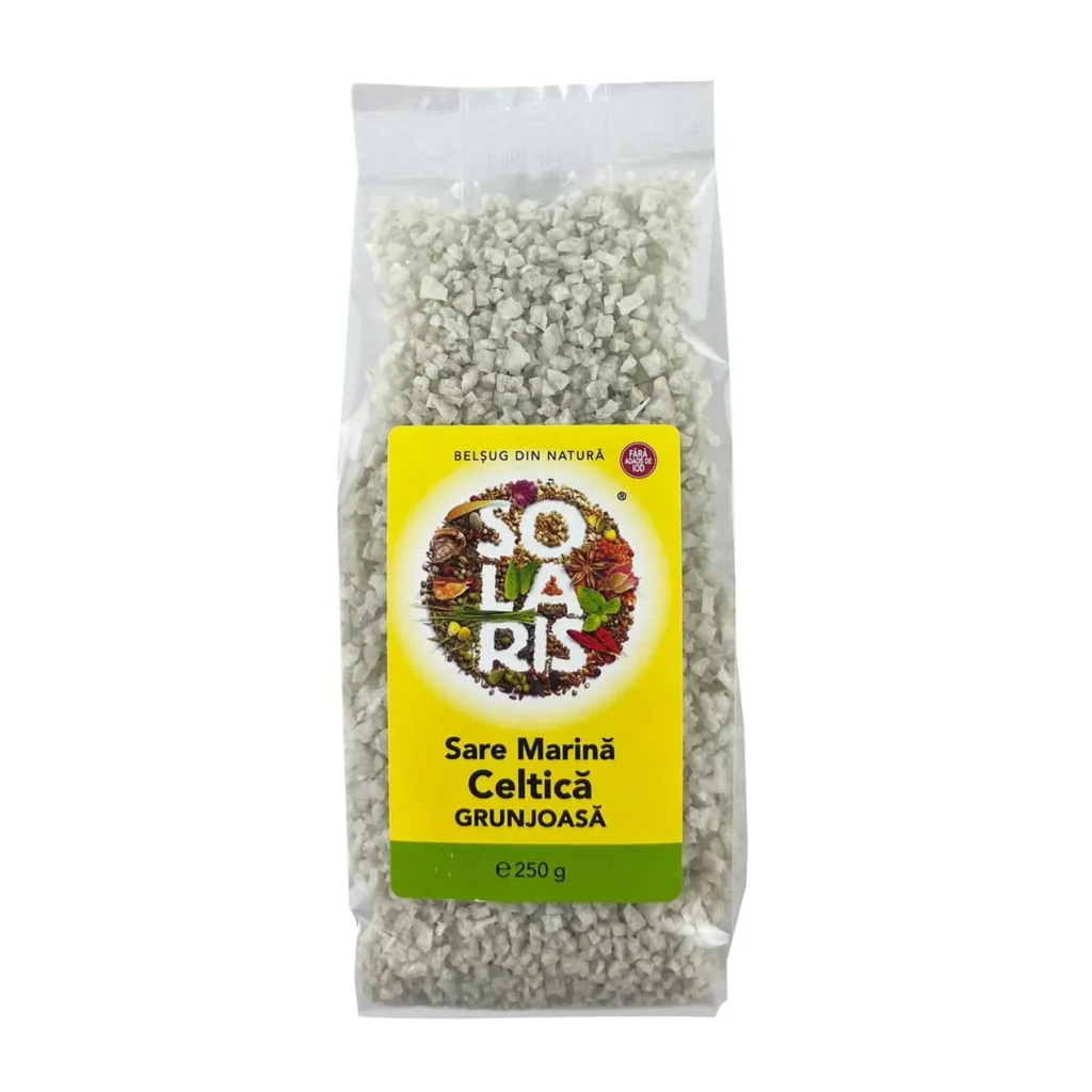 Sare marina grunjoasa Celtica 250g Solaris