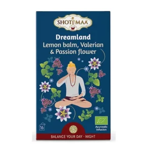 Ceai Dreamland cu roinita, valeriana si passiflora 16pl BIO Shotimaa