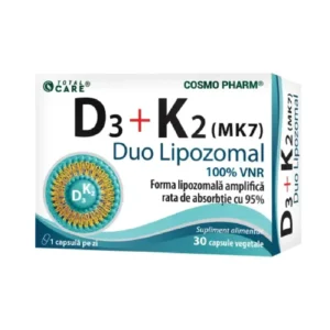 D3 + K2 (MK7) Duo lipozomal 30 cps Cosmo Pharm