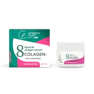 Crema antirid de zi SPF 15 COLAGEN Plus 50 ml Cosmetic Plant