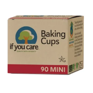 Hartie de copt briose nealbita MINI 90buc If You Care