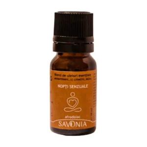 Nopti Senzuale - Blend Uleiuri Esentiale Afrodisiac 10 ml Savonia