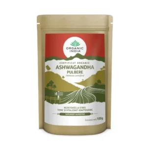 Ashwagandha radacina pulbere BIO 100g Organic India