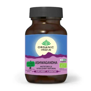 Ashwagandha antistres natural 60 cp Organic India