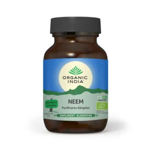 Neem antibiotic si antifungic natural BIO 60 cp Organic India