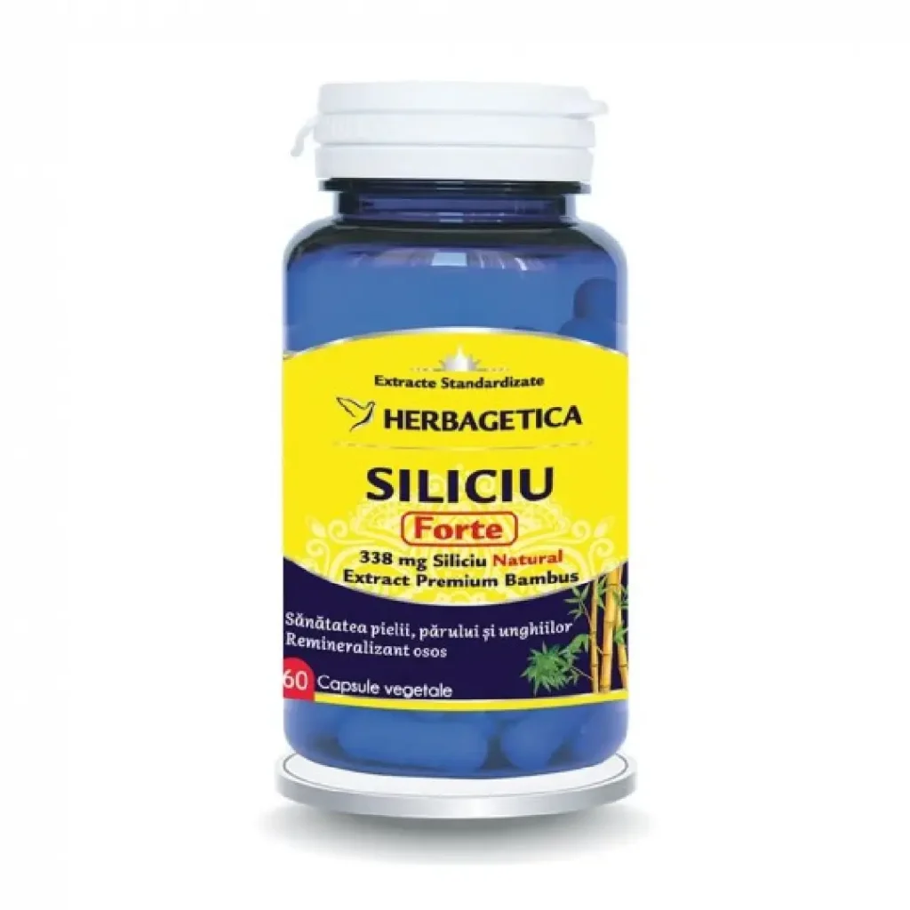 Siliciu Forte 60 cp Herbagetica