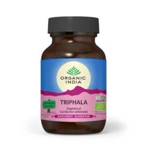 Triphala digestie si curatare colon 60 cp Organic India