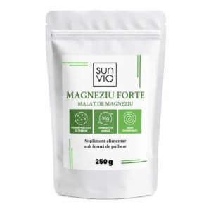 Magneziu Forte Malat de magneziu 250 g SunVio