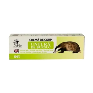 Crema Untura de Bursuc 100 ml Ecolek Pro