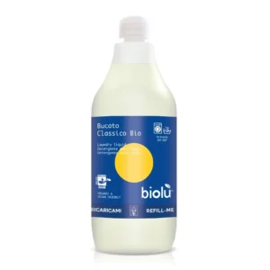 Detergent ecologic pentru rufe albe si colorate cu lamaie 1l Biolu