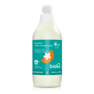 Detergent ecologic pentru rufe albe si colorate cu portocale 1l Biolu