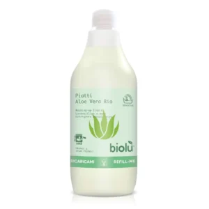 Detergent ecologic pentru spalat vase cu aloe vera 1l Biolu