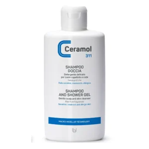 Sampon si gel de dus pentru piele si scalp sensibil 200 ml Ceramol 311