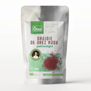 Drojdie de orez rosu pudra BIO 60 g Obio