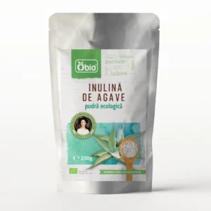 Inulina de agave pudra BIO 250 g Obio