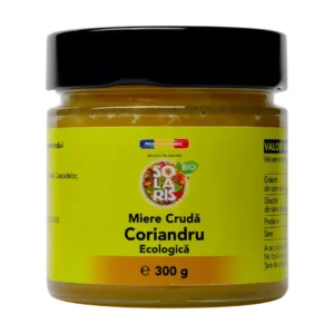 Miere cruda de coriandru BIO 300g Solaris