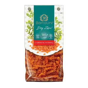 Paste spirale din linte rosie 250g Bartolini