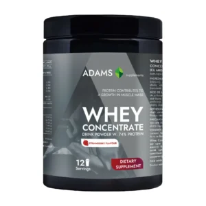 Concentrat proteic din zer (capsuni) 360g Adams Vision