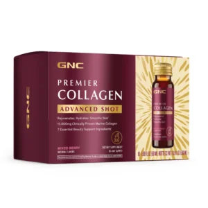Formula Premium de Peptide de Colagen Hidrolizat Marin Lichid cu Aroma de Fructe de Padure 10x50 ml GNC