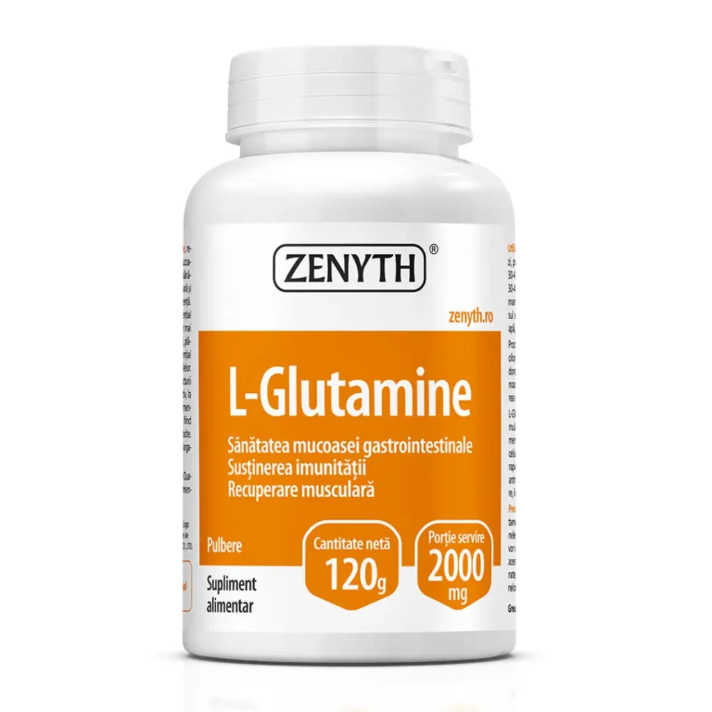 L-Glutamine 120 g pulbere Zenyth