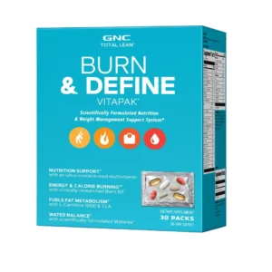 Total Lean Burn & Define Vitapak, Program Complet de Slabit, 30 pachete GNC