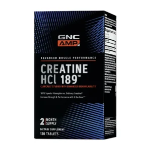 AMP Creatine HCl 189™ Creatina 120 tb GNC