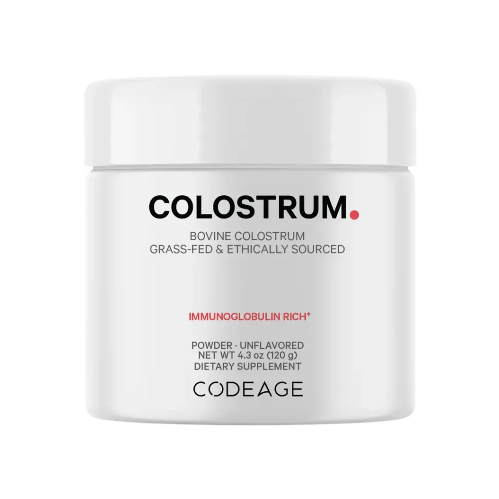 CodeAge Colostru Bovin cu Imunoglobuline pentru Imunitate si Digestie fara Aroma 120g GNC