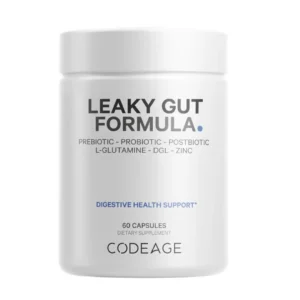 CodeAge Leaky Gut Formula Avansata pentru Sanatatea Intestinala 60 cp GNC
