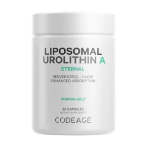 CodeAge Liposomal Urolithin A, Formula Avansata de Urolitina A pentru Regenerare Celulara 60 cps GNC