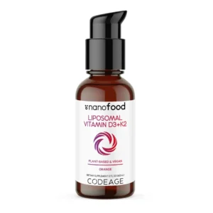 CodeAge Vitamina D3+K2 Lipozomala cu Aroma de Portocala Formula Avansata pentru Absorbtie Superioara 59.2 ml GNC