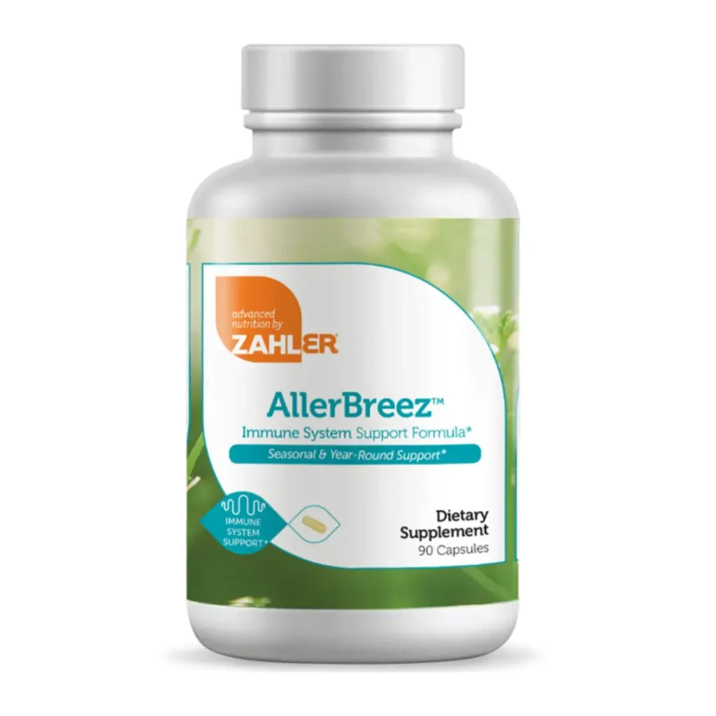 ZAHLER AllerBreez Formula Speciala pentru Sanatatea Cailor Respiratorii si Alergii 90cp GNC