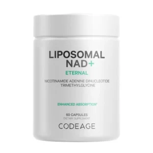 CodeAge Liposomal NAD+ Eternal cu Betaina TMG 60 cp GNC