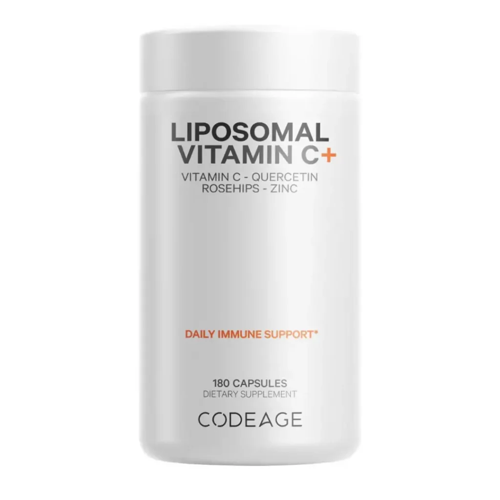 CodeAge Vitamina C Liposomala – Formula Avansata pentru Absorbtie Superioara 180 cp GNC