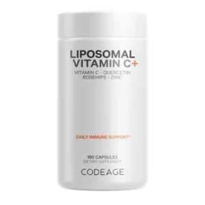 CodeAge Vitamina C Liposomala - Formula Avansata pentru Absorbtie Superioara 180 cp GNC