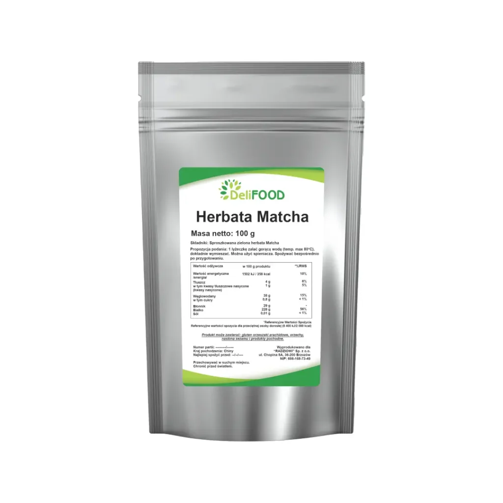 Pudra de ceai Matcha 100g Delifood