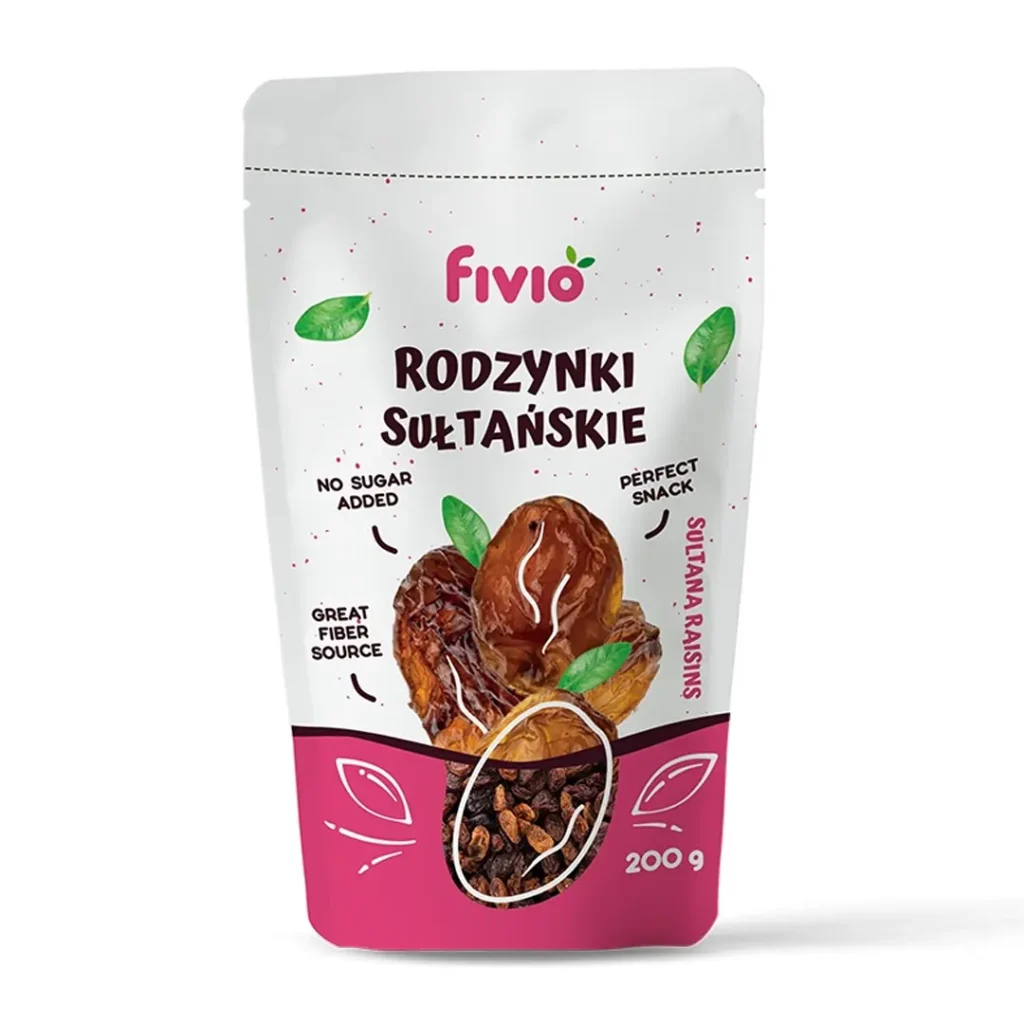 Stafide sultan 200g Fivio