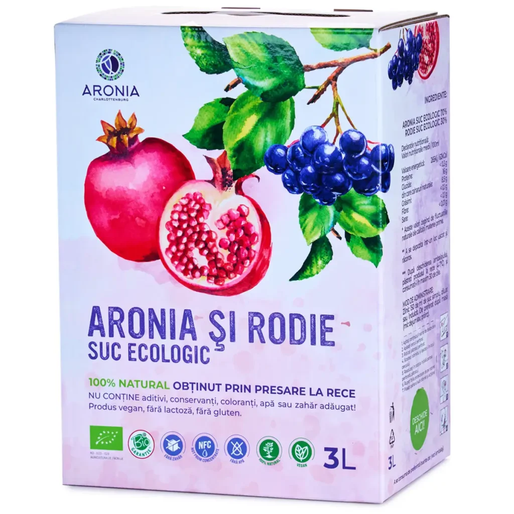 Suc de aronia si rodie 3l ECO Aronia Charlottenburg
