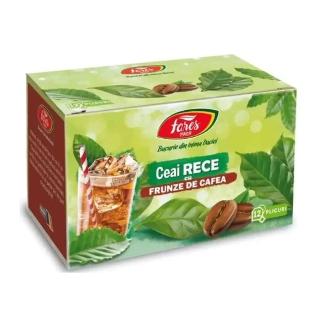 Ceai rece cu frunze de cafea 12 pl Fares