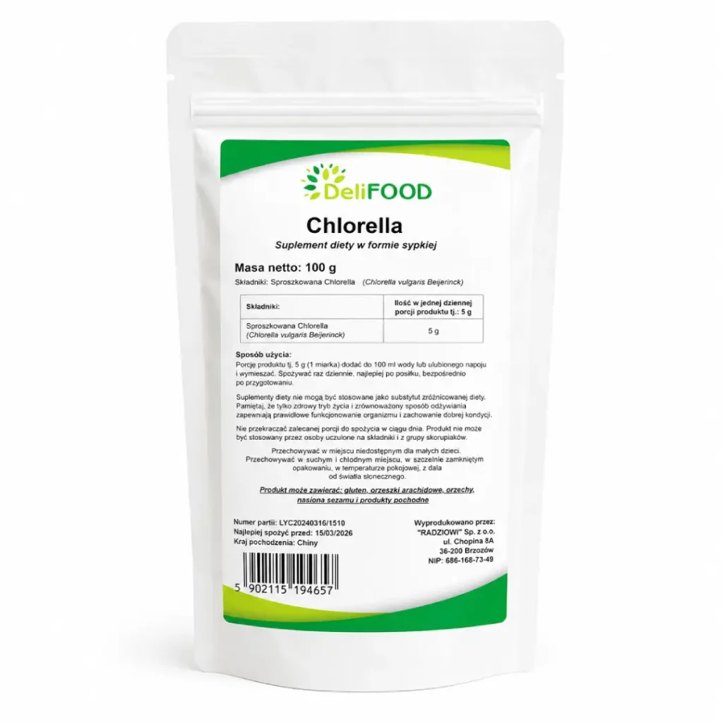 Chlorella 400 comprimate 100g DeliFOOD