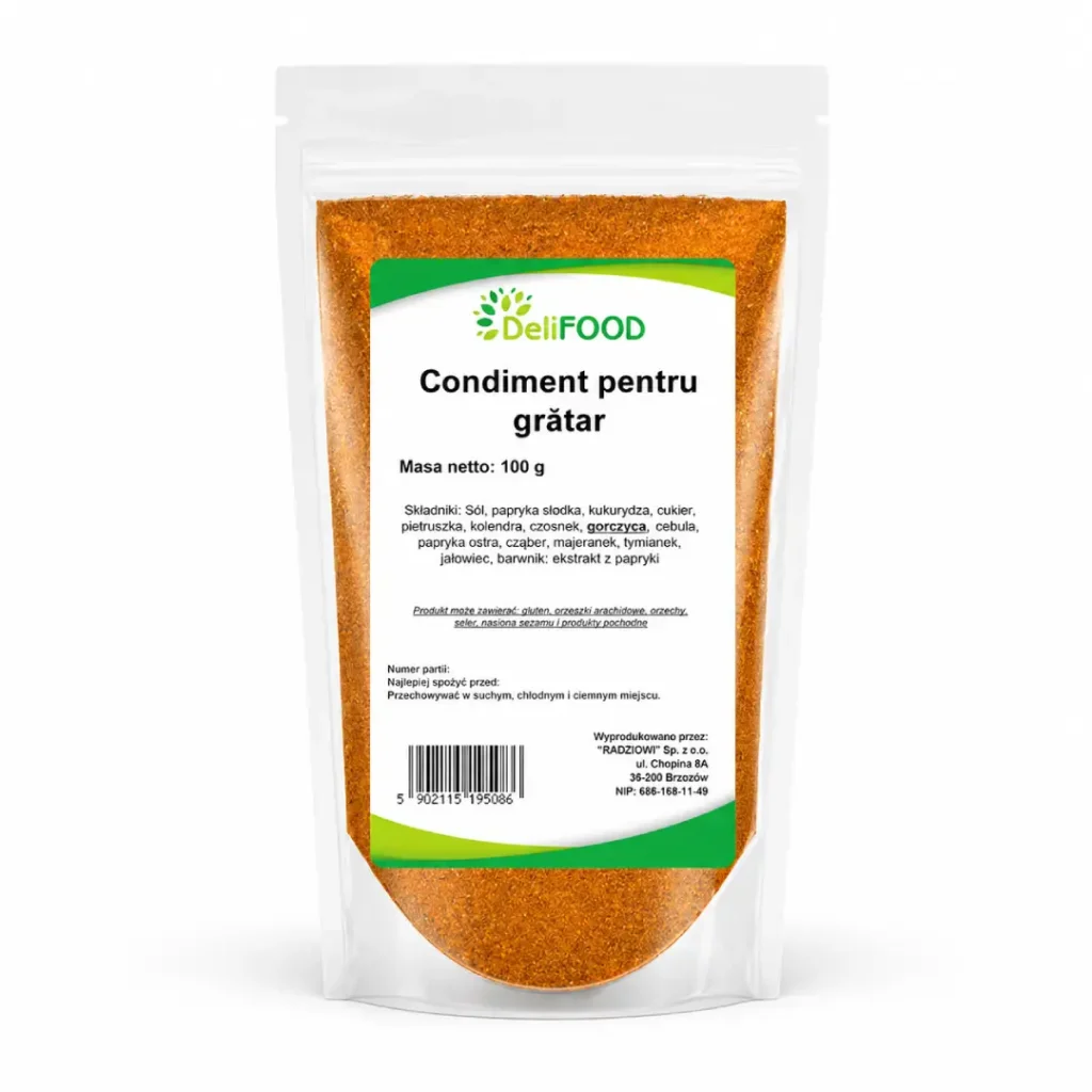 Condiment pentru gratar 100 g DeliFOOD