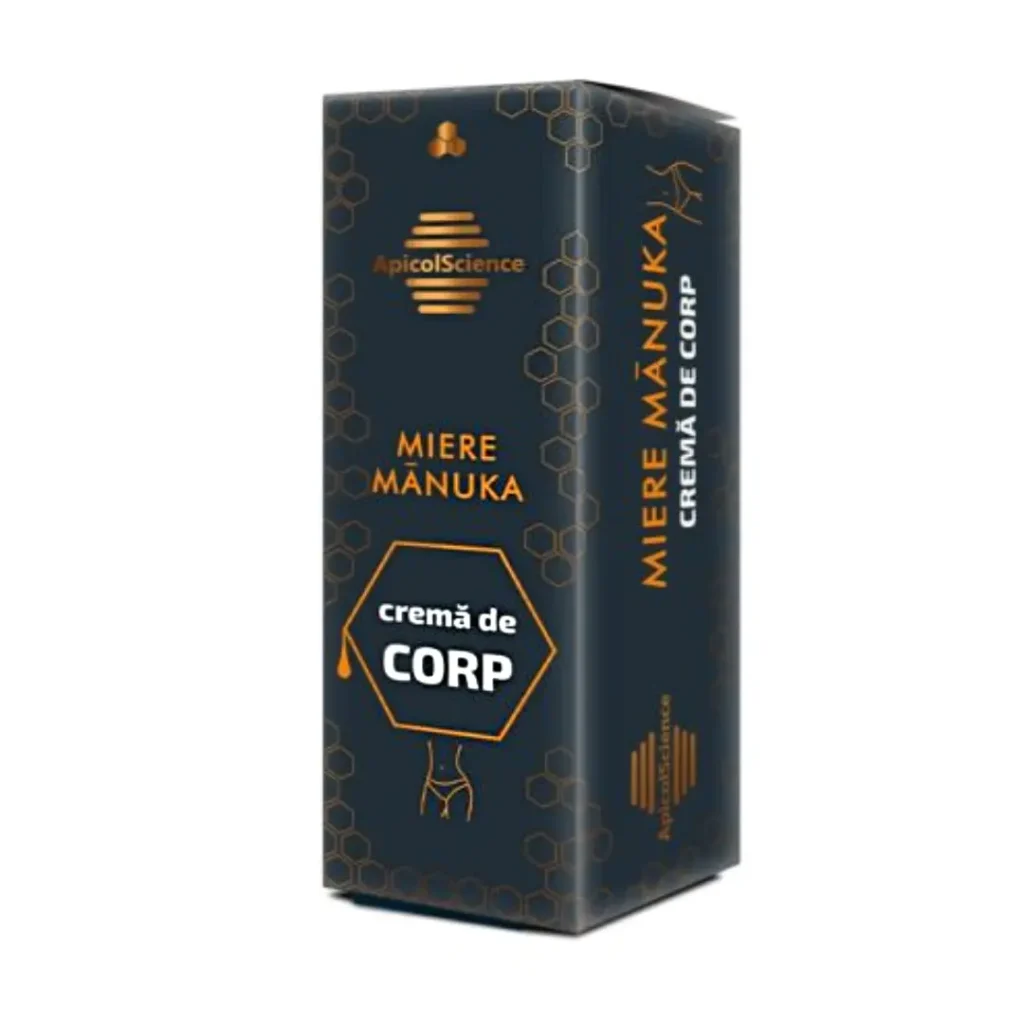 Crema de corp cu miere de manuka 50 ml ApicolScience