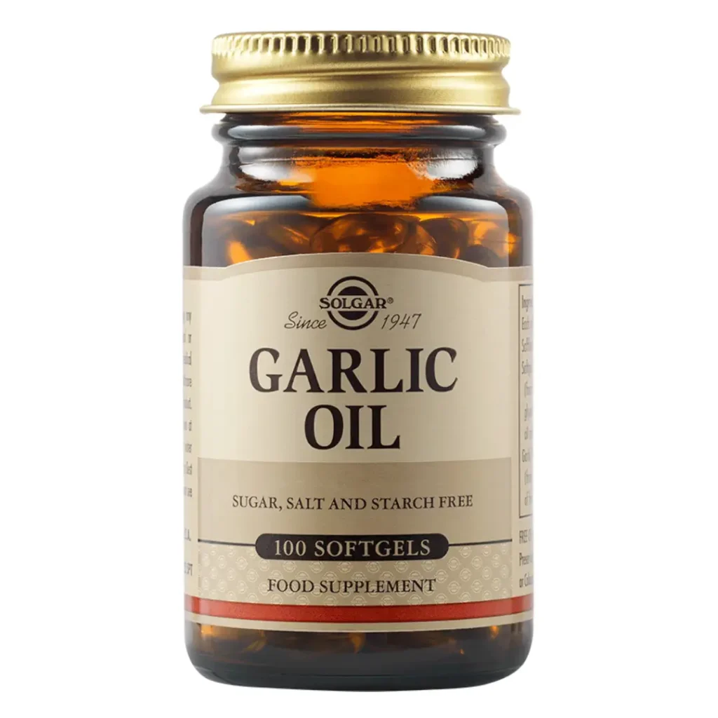 Garlic Oil (Ulei de Usturoi) 100Capsule Moi Solgar